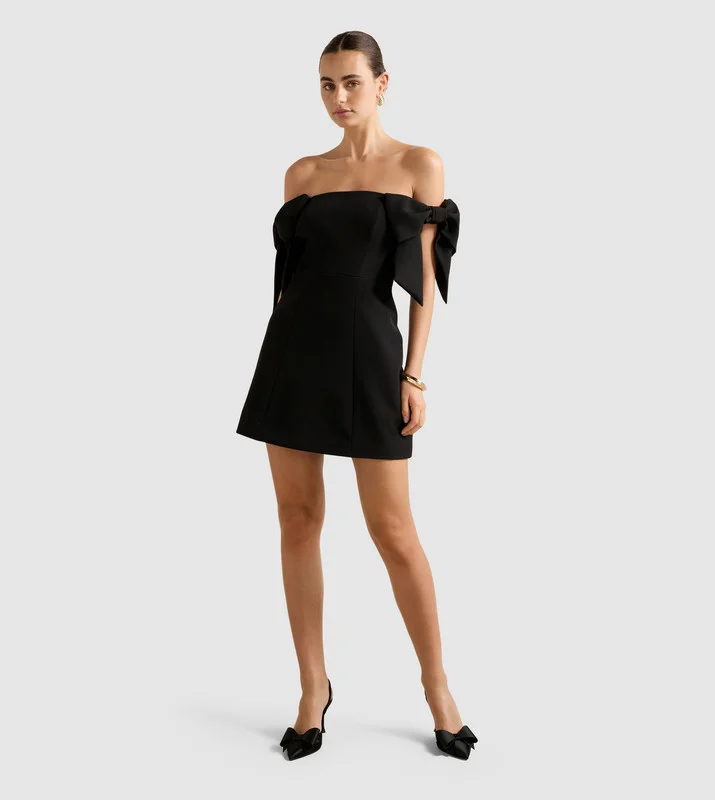 فورايفر نيو ADALYN Bow Detail Mini Dress